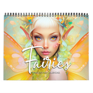 2027 Feen Fantasy Art Kalender