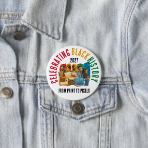 2027 Feier des Schwarze Geschichte Monats Button