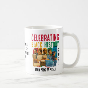 2027 FEIERNDE STIMMEN DURCH DIE ZEIT SCHWARZE GESC KAFFEETASSE