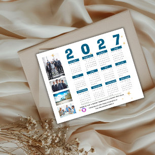 2027 Firmen-Fotokalender Geschäftsunternehmen Poster