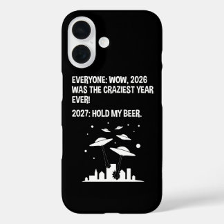 2027 Halt mein Bier iPhone 16 Hülle