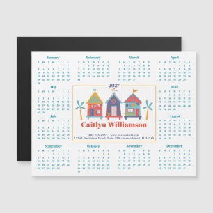 2027 Immobilienmakler-Kalender Strandhaus Magnet