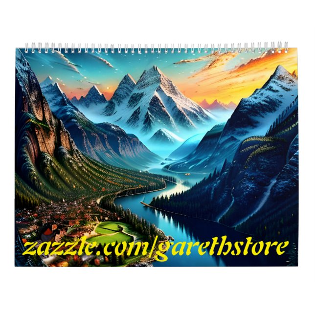 2027 Kalender Fünf (Rückseite)