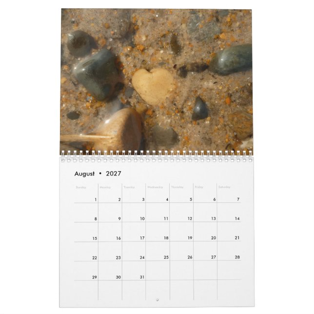2027 Kalender Nahe der Küste (Aug 2027)