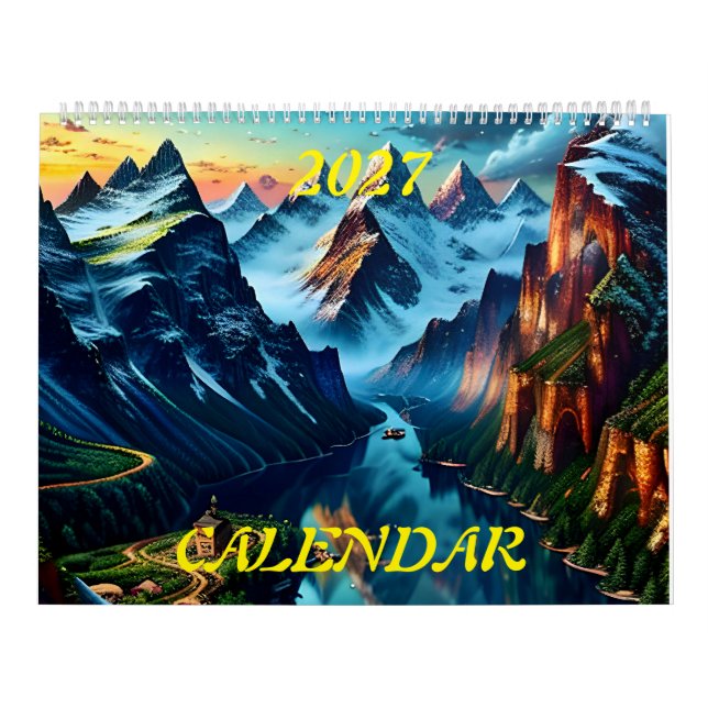 2027 Kalender Sechs (Titelbild)
