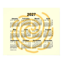 2027 Kalender Sunny Days von Janz