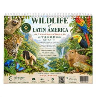 2027 Kalender Tropische Tiere Lateinamerika