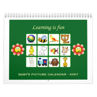 2027- Kinderkalender (Bilder) Kalender
