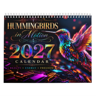 2027 Kolibris in Bewegung Kalender