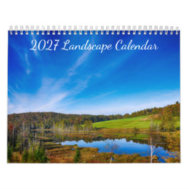 2027 Landschaft - Kalender
