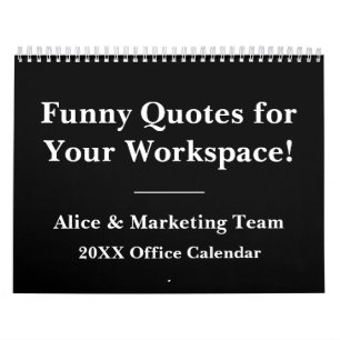 2027 Lustiger Büro-Schreibtisch-Wandkalender Kalender