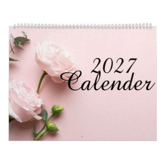 2027 Minimalistischer Ästhetik-Schreibtischkalende Kalender