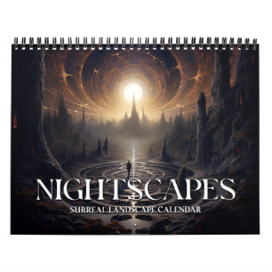 2027 Nightscapes 3 Surreale Weltraumlandschaftskun Kalender
