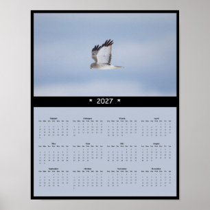 2027 Northern Harrier Wandkalender Silent Cruiser Poster