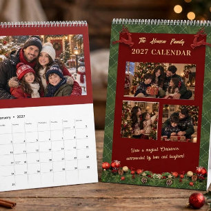 2027 Personalisierter Familien-Weihnachtskalender  Kalender