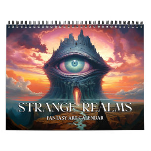 2027 Seltsame Reiche 5 Fantasy-Kunstkalender Kalender