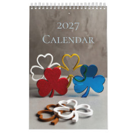 2027 Shamrocks-Kalender Kalender