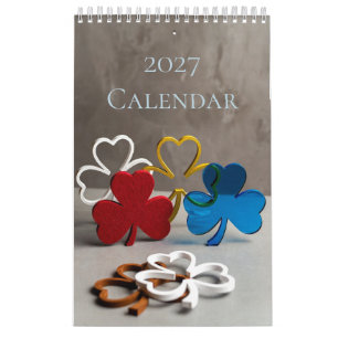 2027 Shamrocks-Kalender Kalender