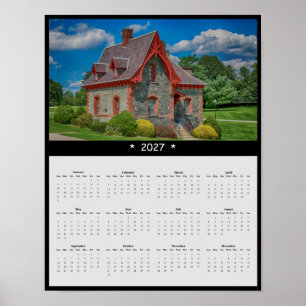 2027 St. Peter's House Wandkalender - Campus Poster