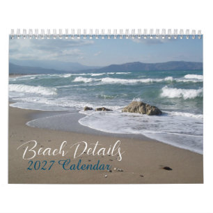 2027 Strand Szenen Kalender