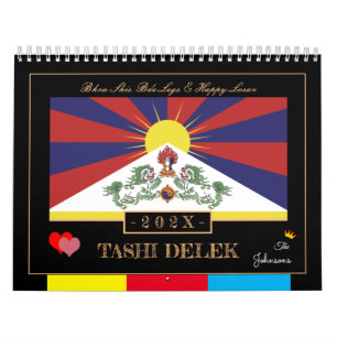 2027 Tibetanisches Losar & Tashi Delek - Neujahr / Kalender