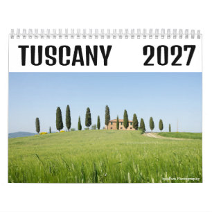 2027 Toskana-Landschaftsfotografie Kalender