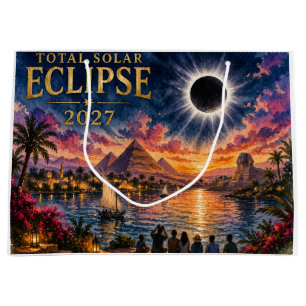 2027 Totale Sonnenfinsternis Ägypten Große Geschenktüte