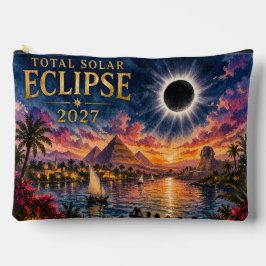 2027 Totale Sonnenfinsternis Ägypten Zubehörtasche