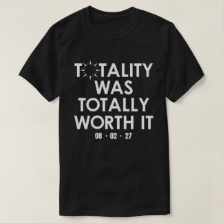2027 Totale Sonnenfinsternis Totality T-Shirt