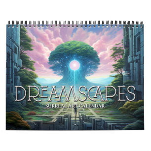 2027 Traumlandschaften 3 Surrealistische visionäre Kalender