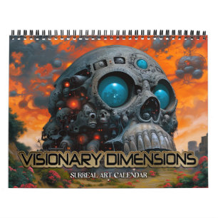 2027 Visionary Dimensions 10 Surreale Kunst Kalender
