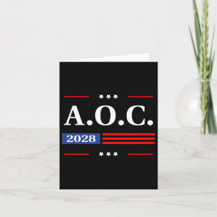 2028 Aoc Alexandria Ocasio-cortez Präsident Karte