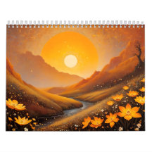 202x Jahreskalender mit Vanille-Blume