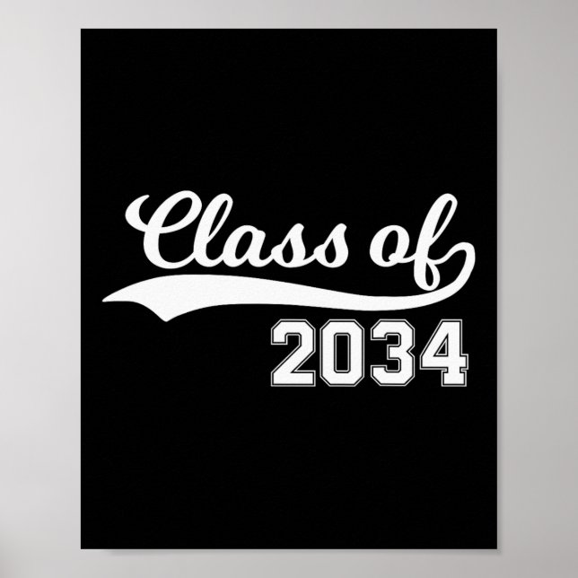 2034 wächst mit mir am ersten Schultag Poster (Vorne)