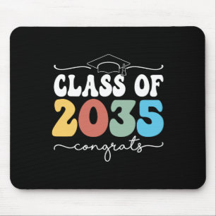 2036 Kindergarten Erster Tag Abschluss wächst mit Mousepad