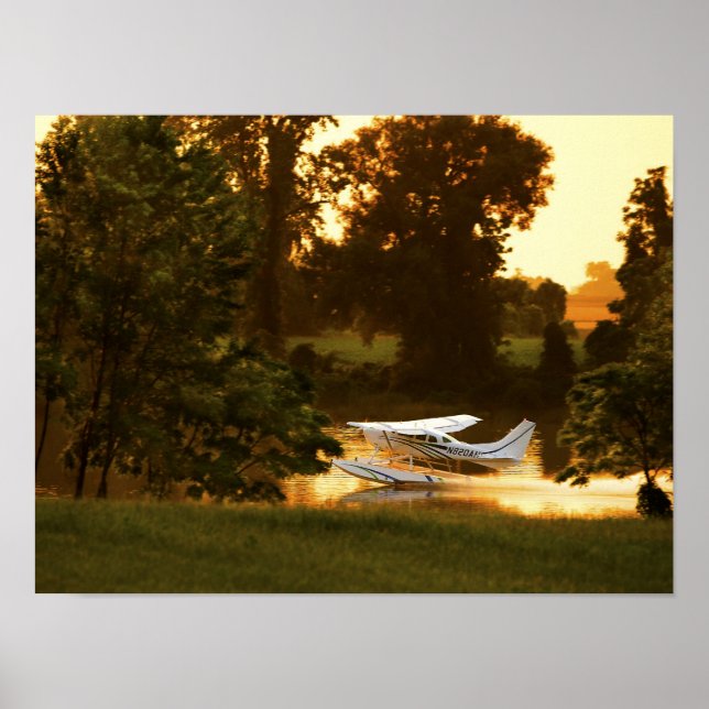 206 Sunset Water Taxi Poster (Vorne)