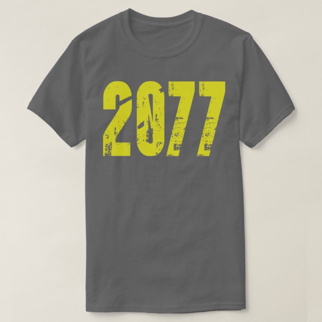 2077 T-Shirt (Design vorne)