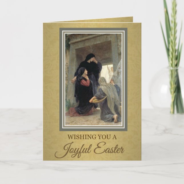 209 Joyeuse carte de voeux de Pâques dimanche (Devant)