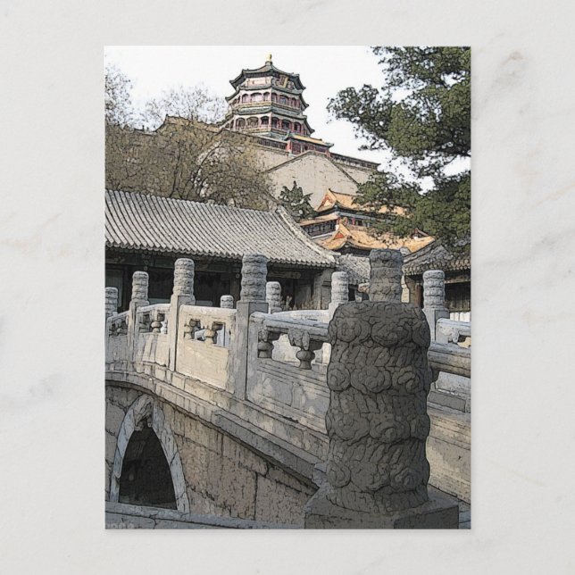 209 - Sommerpalast Postkarte (Vorderseite)