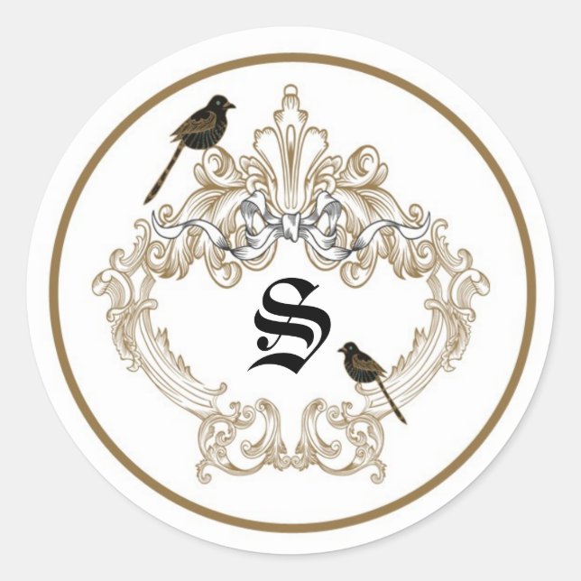 20 - 1,5 Umschlag Aufkleber Förmliche Vogeltaube (Vorderseite)