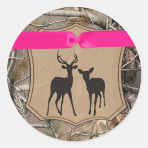 20 - 1,5 Umschlag Aufkleber Jagd auf Hirschknochen