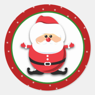 20 - 1,5" Umschlag Aufkleber Weihnachten Weihnacht