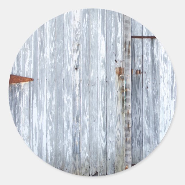 20 - 1,5 Umschlag Aufkleber Weißwaschholz-Barenttü (Vorderseite)