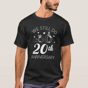 20. 20-jähriges Hochzeitsfeier Husband T-Shirt