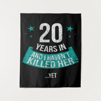 20 ans de mariage | tapisserie cadeau de famille