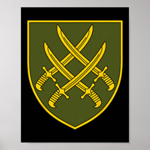 20. Armeekorps (Ukraine) Ukrainische Streitkräfte  Poster