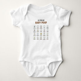 20 Babytypen Gekackt, 1-Stück-Bodysuit Baby Strampler