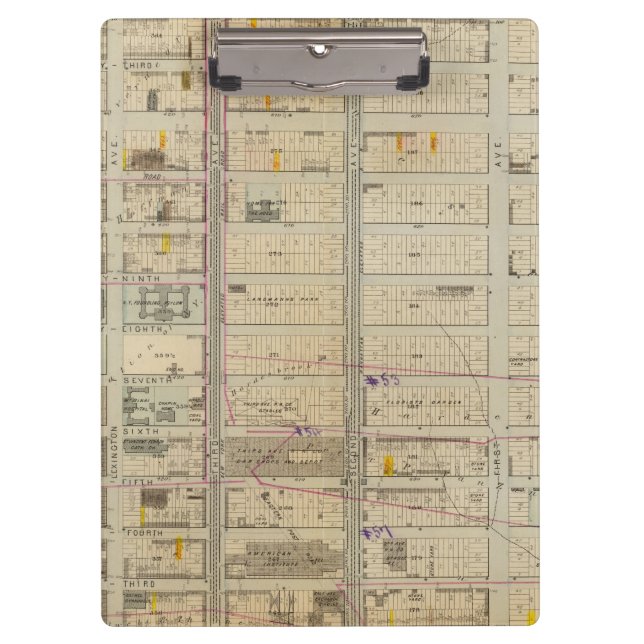 20 Bezirk 19 Klemmbrett (Vorderseite)