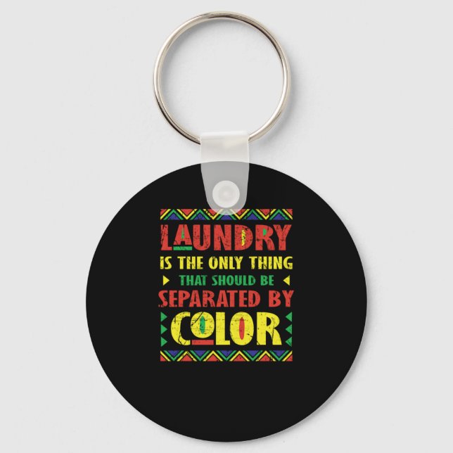 20 Black History Monat Afrikanische Pride Bekleidu Schlüsselanhänger (Vorderseite)