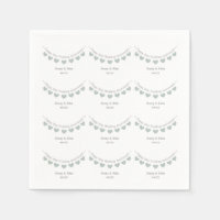 20. China Hochzeitstag bunting Design